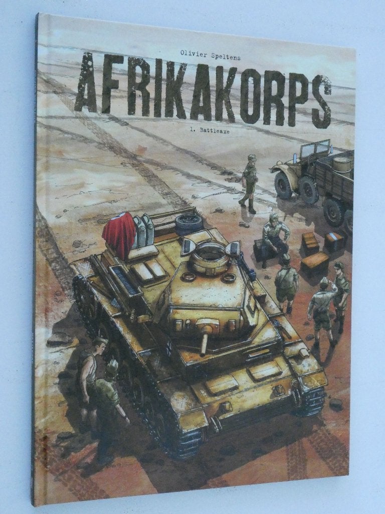 Afrikakorps ~ Set hardcovers 1 & 2, Meerdere stripboeken, Ophalen of Verzenden, Zo goed als nieuw, Olivier Speltens
