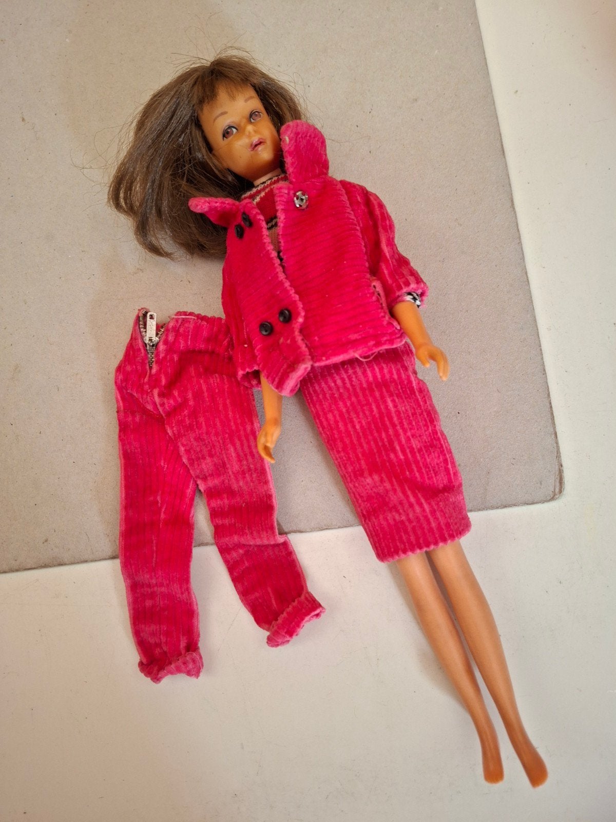 Barbie doll francie pop mattel 60ejaren toys speelgoed, Verzenden, Fashion Doll