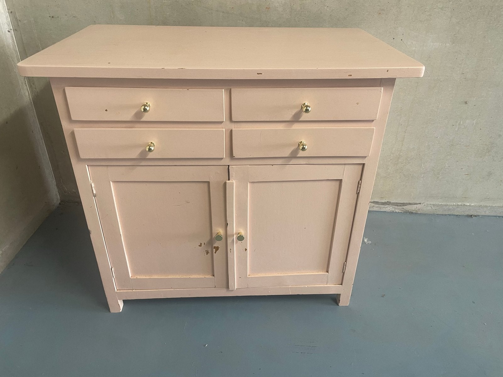 Roze commode 77x50x87 cm, Minder dan 90 cm, Gebruikt, 50 tot 70 cm, Ophalen of Verzenden
