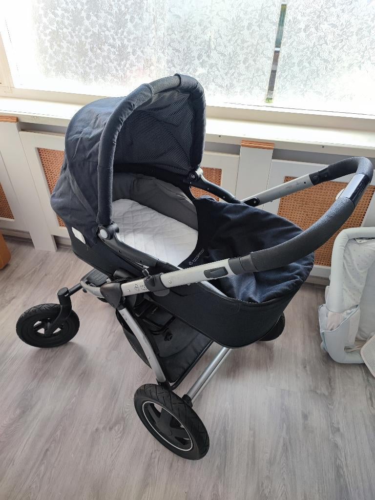 3-in-1 kinderwagen - Maxi Cosi Mura Plus, Kinderen en Baby's, Kinderwagens en Combinaties, Ophalen, Gebruikt, Combiwagen, Verstelbare duwstang