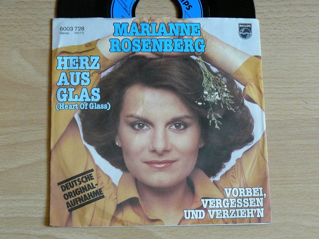 single Marianne Rosenberg * Herz aus Glas (Heart of glas), Verzenden, Gebruikt, Pop