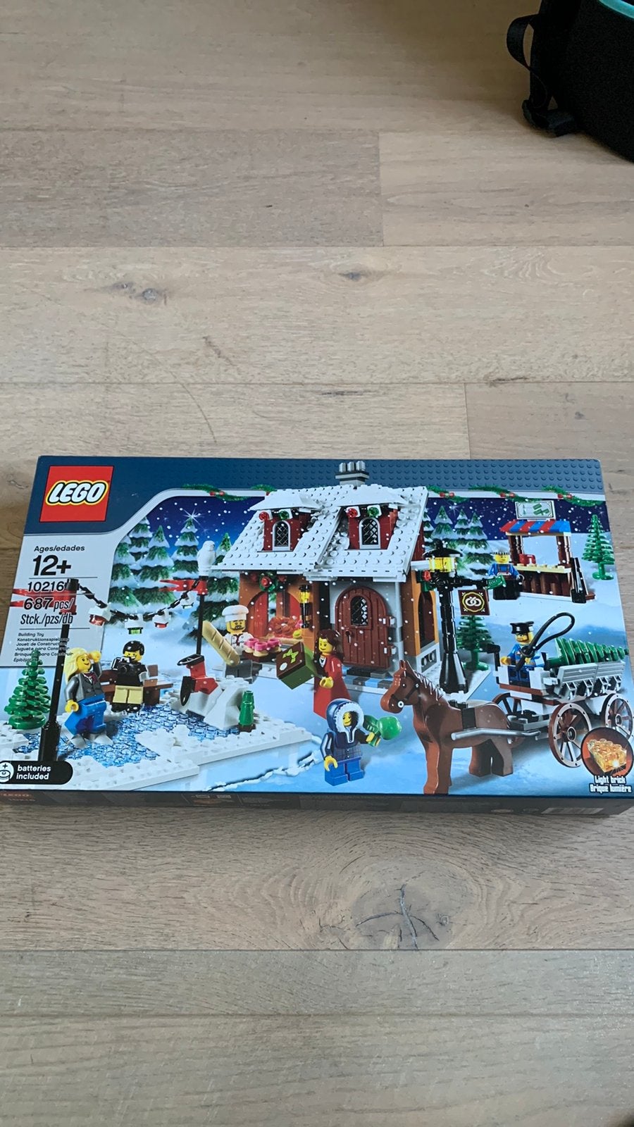 Lego Kerstdorp - Bakkerij, Kinderen en Baby's, Overige thema's, Lego, Ophalen of Verzenden, Zo goed als nieuw