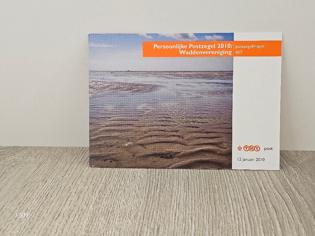 Postzegelmapje 407, Pers. postz. Waddenvereniging. Postfris., Postzegels en Munten, Postzegels | Nederland, Ophalen of Verzenden