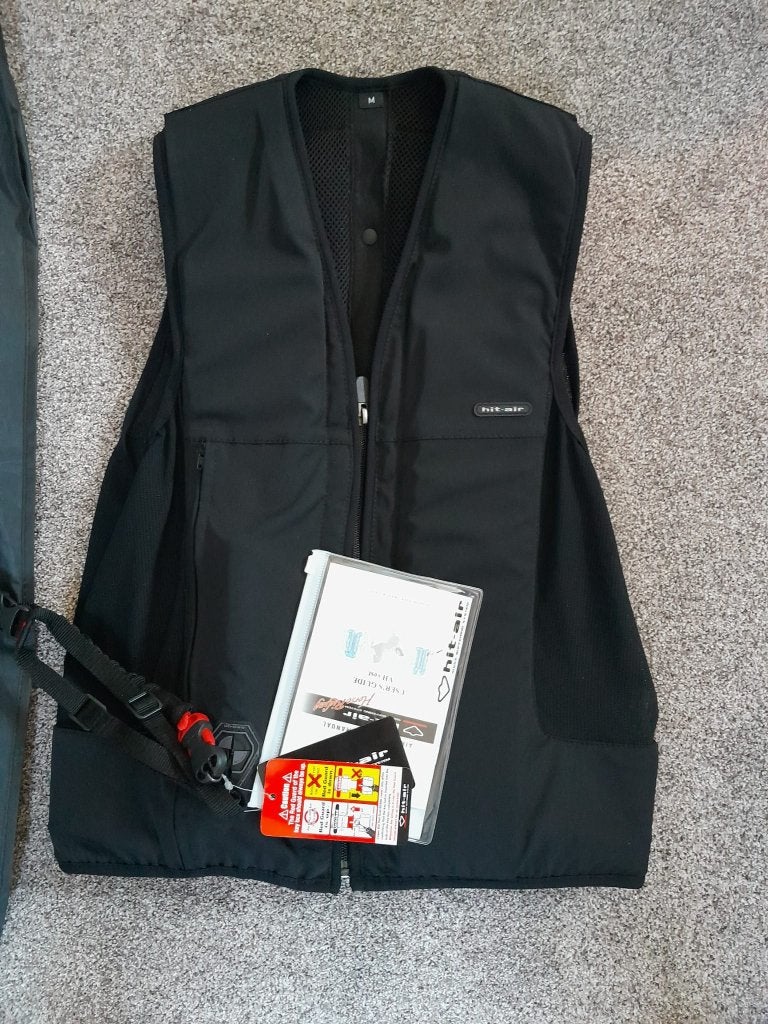 Hit-Air Flexfit Airbagvest Zwart – maat M – nooit gedragen, Dieren en Toebehoren, Paardrijkleding, Nieuw, Kinderen, Ophalen of Verzenden