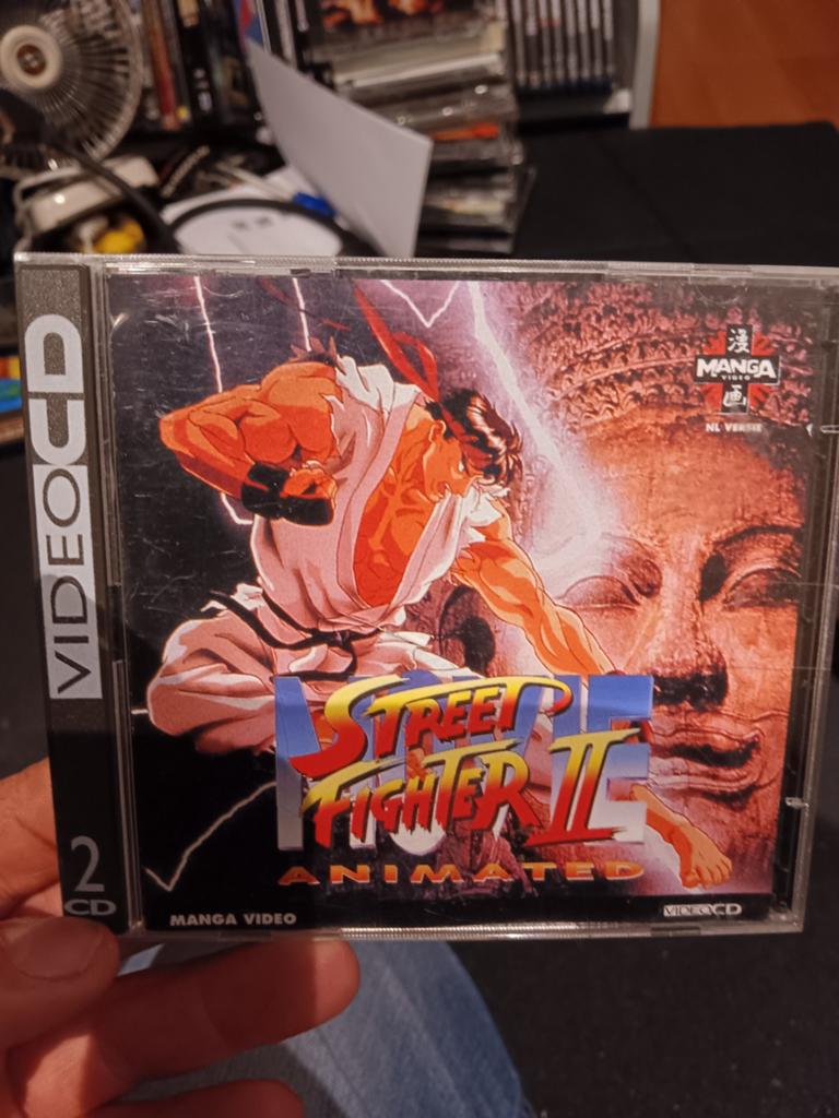 Video cd street fighter 2 manga 2 disc.s, Spelcomputers en Games, Vechten, Ophalen of Verzenden, Vanaf 12 jaar, 2 spelers