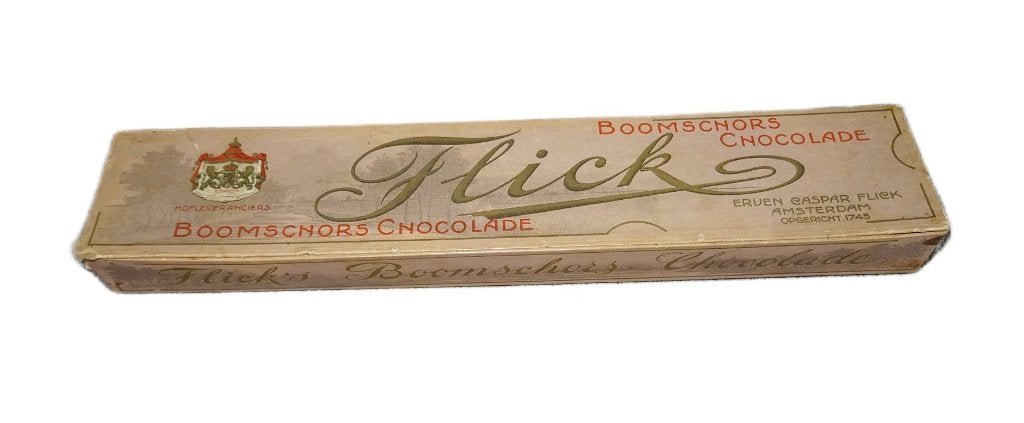 Doosje Caspar Flick Boomschors chocolade, Ophalen of Verzenden, Verpakking