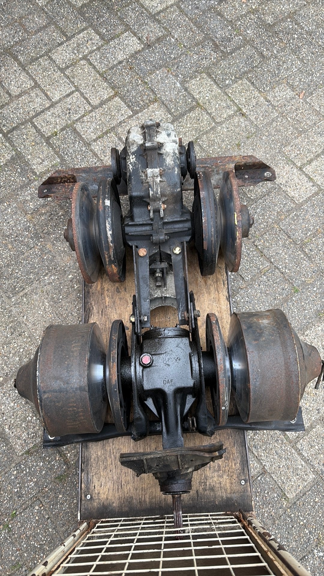 Variomatic DAF 66 YA compleet, Ophalen