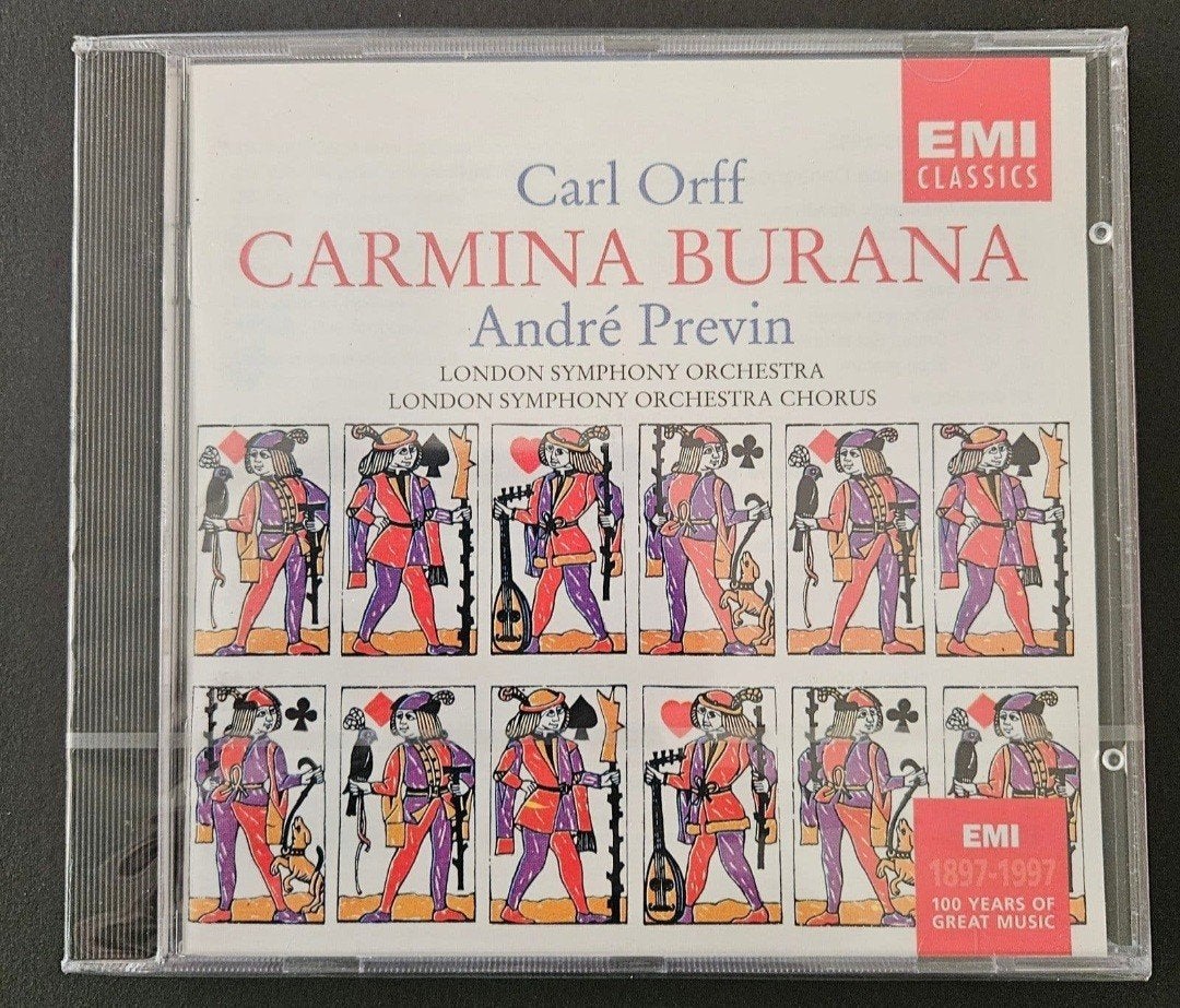 Carl Orff – Carmina Burana GESEALED, Ophalen of Verzenden, Nieuw in verpakking