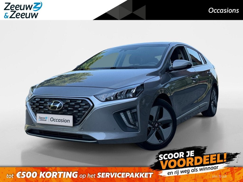 Hyundai IONIQ 1.6 GDi Comfort - Plus | Navi | Camera | Clima, Auto's, Hyundai, 12 maanden, Stof, Gebruikt, Automatische klimaatregeling