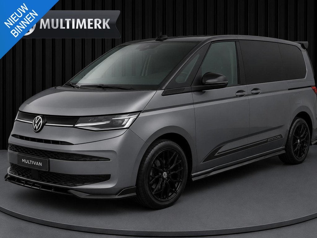 Volkswagen Multivan 1.5I PHEV Edition SPOILERPAKKET | PANO |, Auto's, Volkswagen, Automaat, Stof, 7 stoelen, Bedrijf