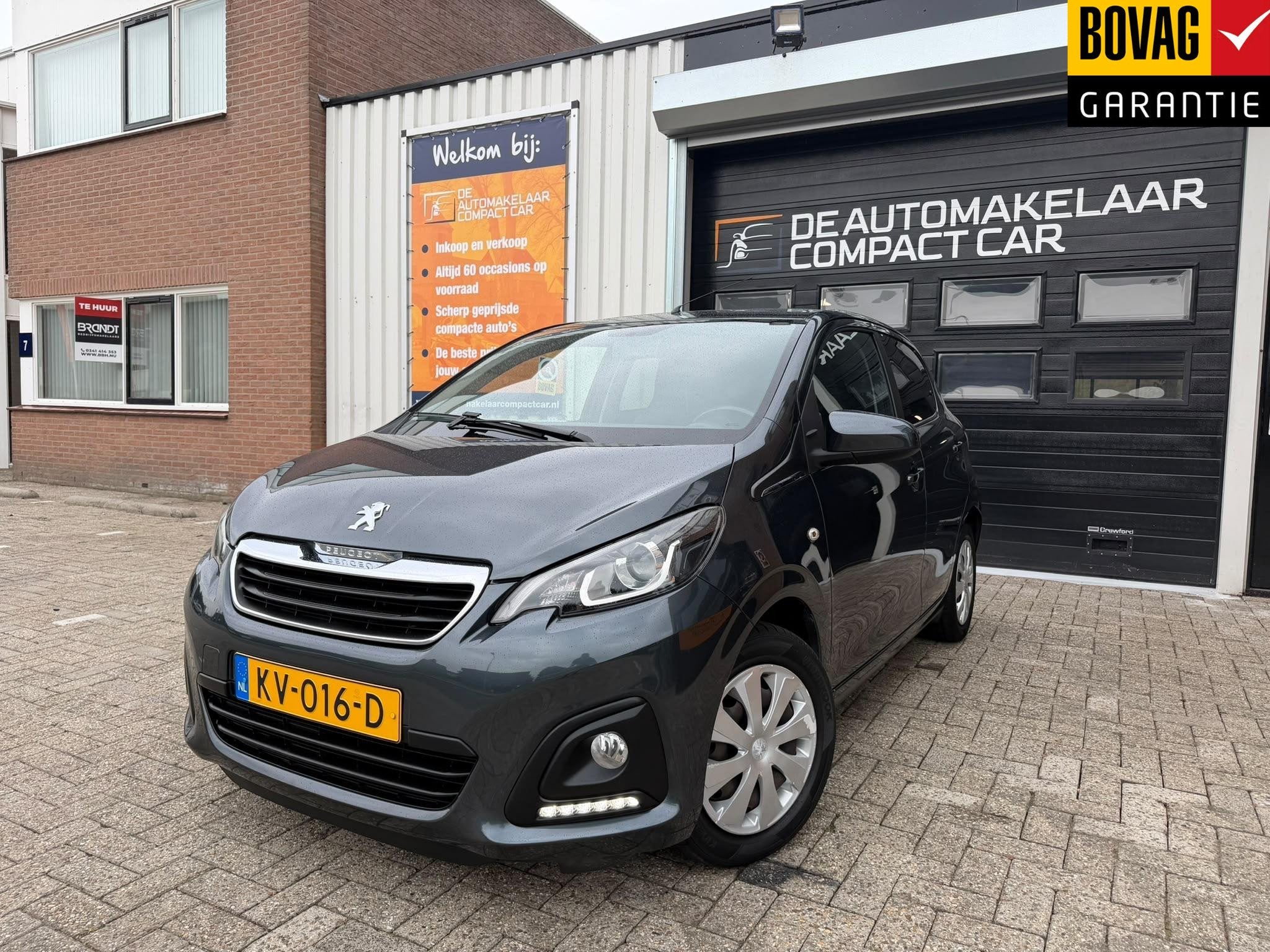Peugeot 108 1.0 VTi Active | SLECHTS 61.608 KM | AUTOMAAT |, Auto's, Stof, Gebruikt, Euro 6, Bluetooth