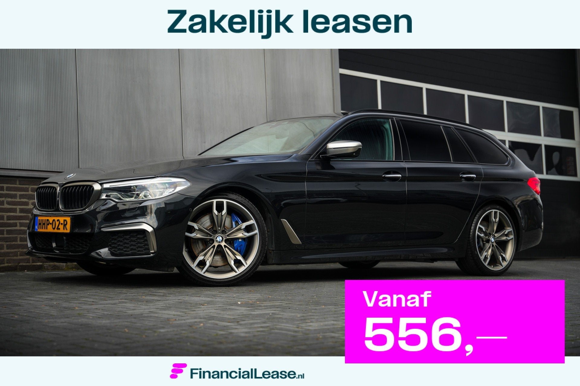 BMW 5 Serie Touring M550d 400pk xDrive High Executive M-Spor, Automaat, 15 km/l, Gebruikt, 2993 cc