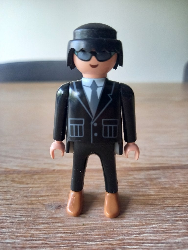 Playmobil Beveiliger bewaker themapoppetje, Ophalen of Verzenden, Zo goed als nieuw, Figuren