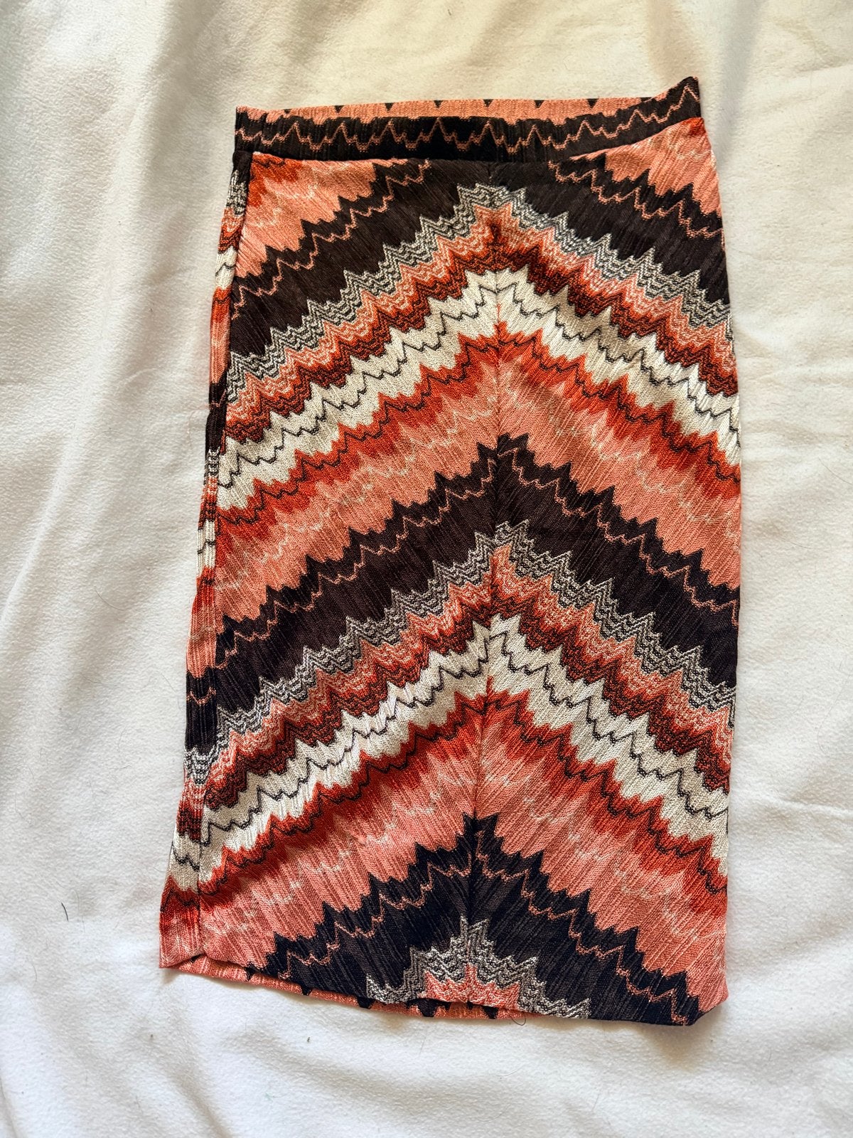 Costes rok met zigzagpatroon - Zo goed als nieuw, Overige kleuren, Ophalen of Verzenden, Zo goed als nieuw, Knielengte