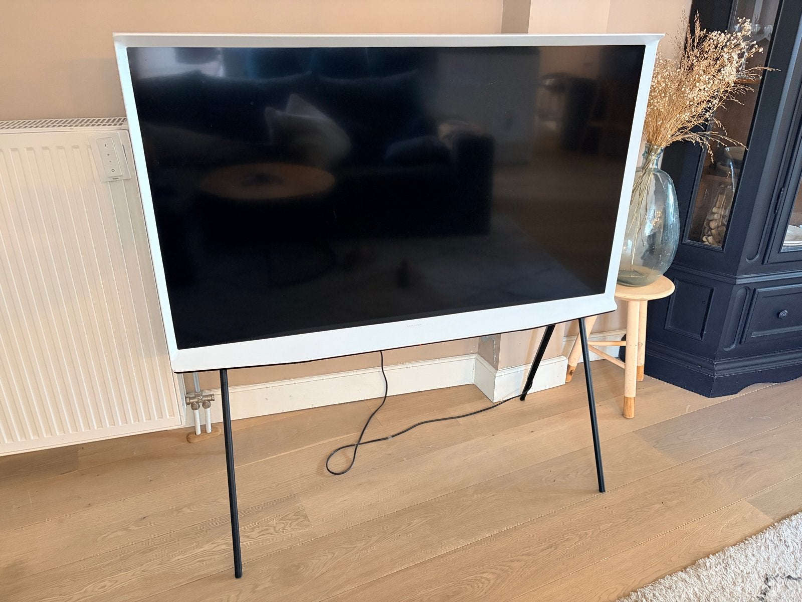 Samsung The Serif 4K Smart TV - Wit - Zgan, Ophalen, QLED, 50 Hz, Zo goed als nieuw