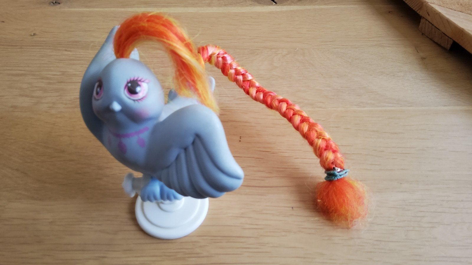 Vintage My Little Pony Hasbro kuifstaartje Fairy Tails vogel, Ophalen of Verzenden