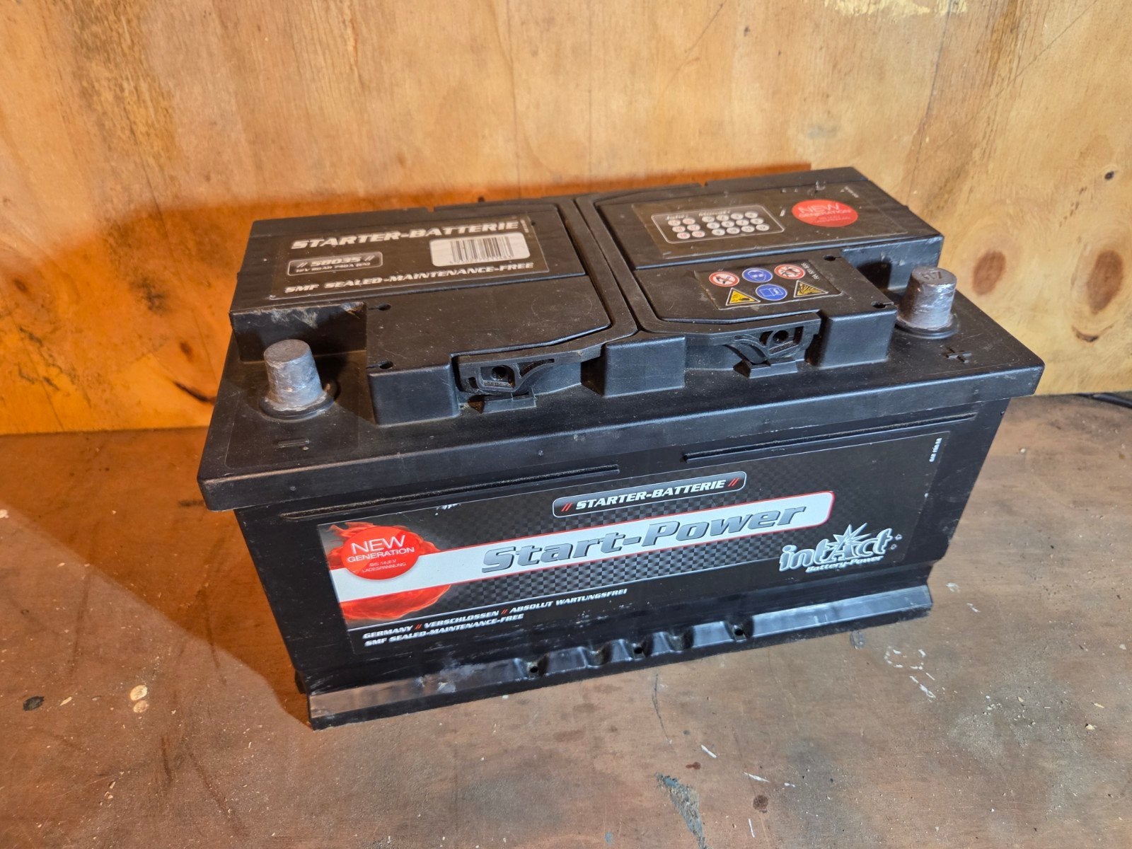 Start power accu 12v 80ah, Ophalen of Verzenden, Gebruikt