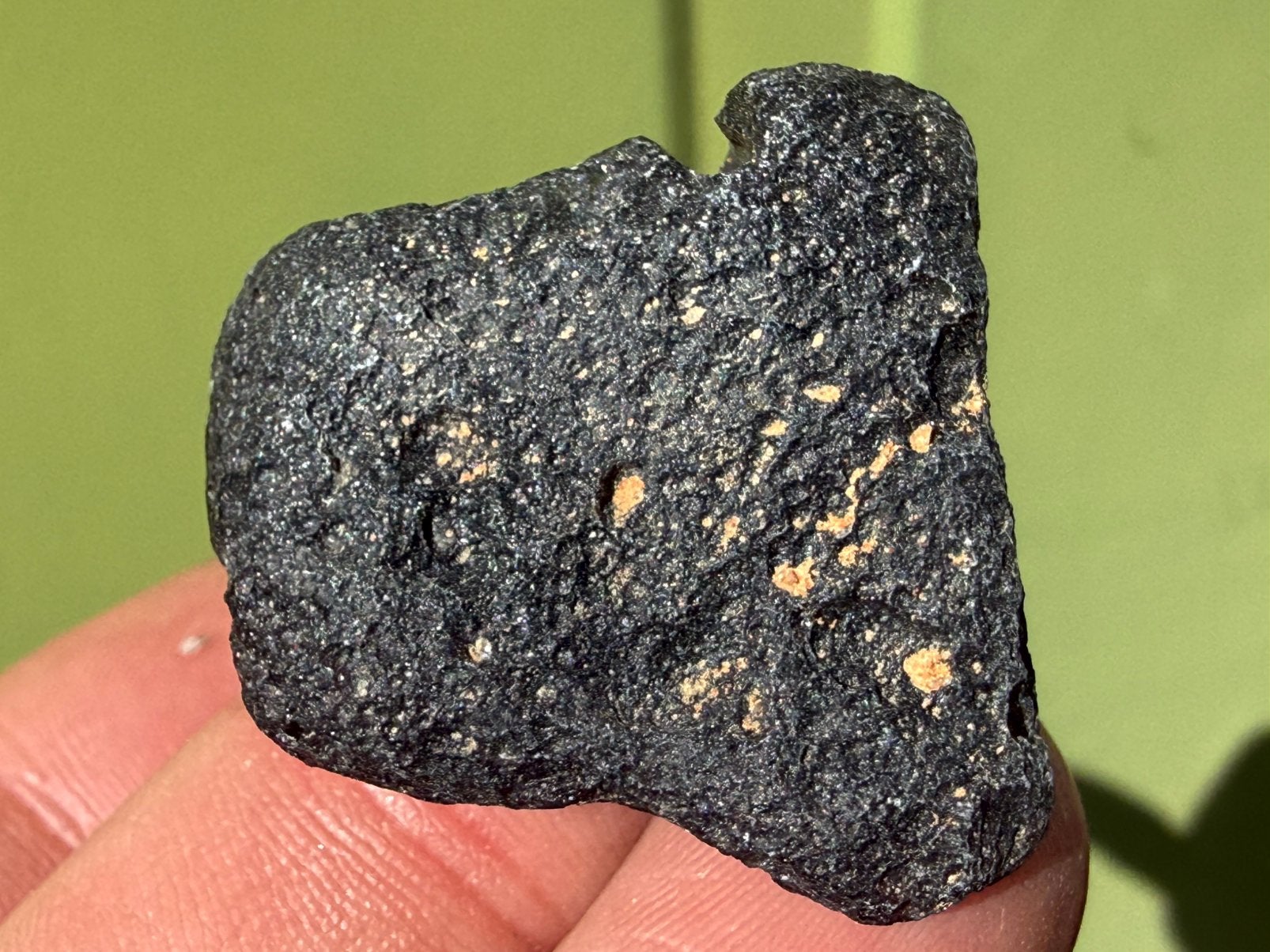 Agni Manitiet - Indische Moldaviet - Tektiet - Cintamani, Ophalen of Verzenden, Mineraal