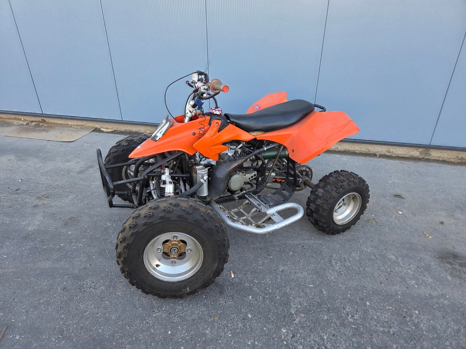 vls quad wedstrijdquad met kawasaki 85cc blok, 1 cilinder, 85 cc