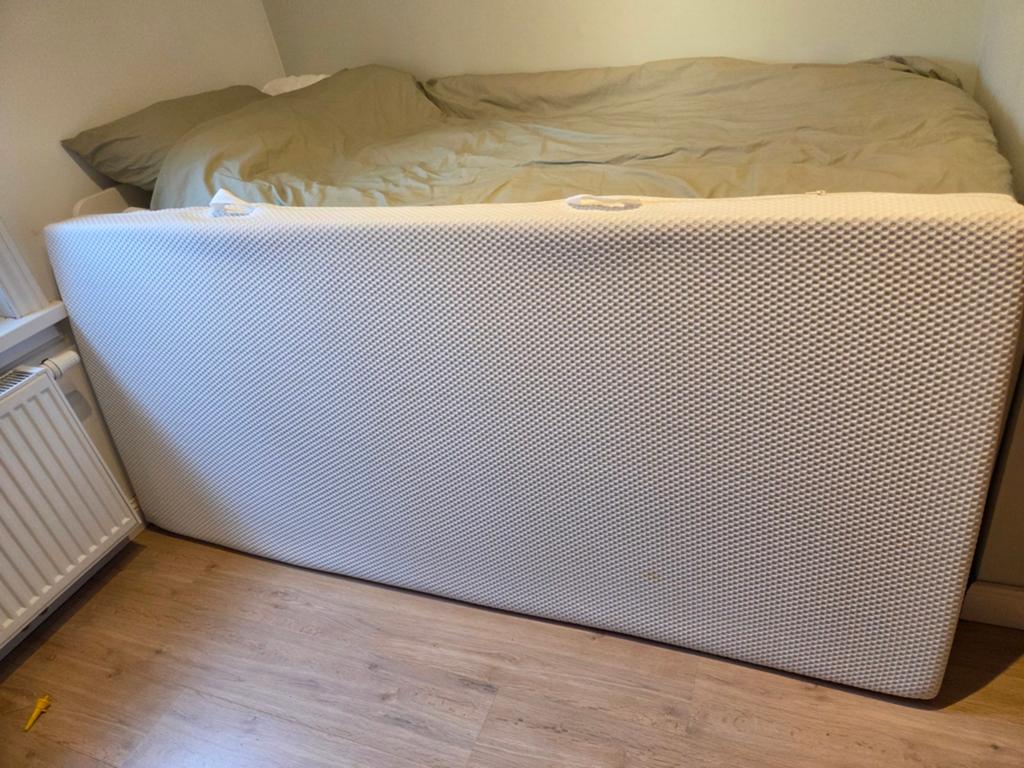 Matras Abygda Ikea, 90 cm, Eenpersoons, Ophalen of Verzenden, Zo goed als nieuw