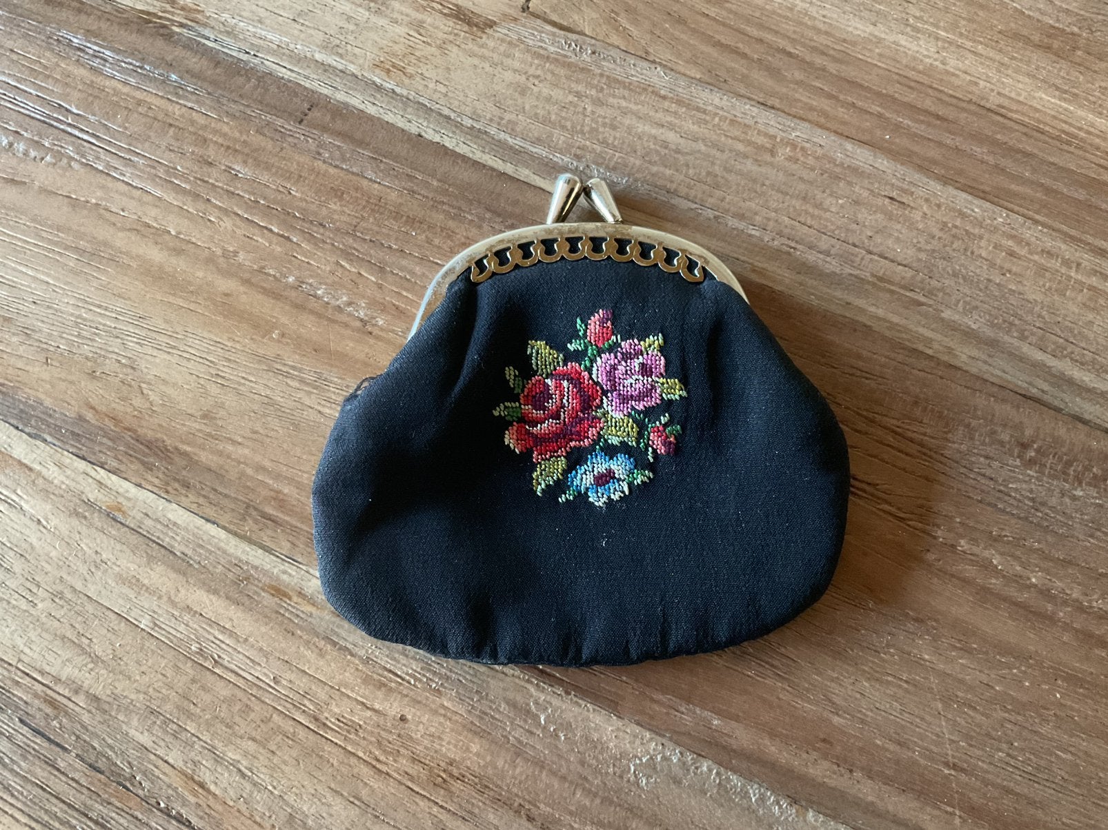 Leuk vintage portemonnaitje, Ophalen of Verzenden, Dames
