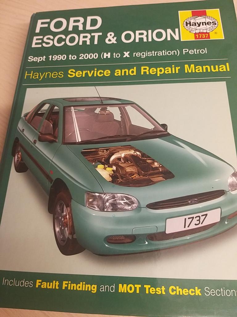 Haynes Ford escort mk5 vraagbaak werkplaats handboek izgst, Ophalen of Verzenden