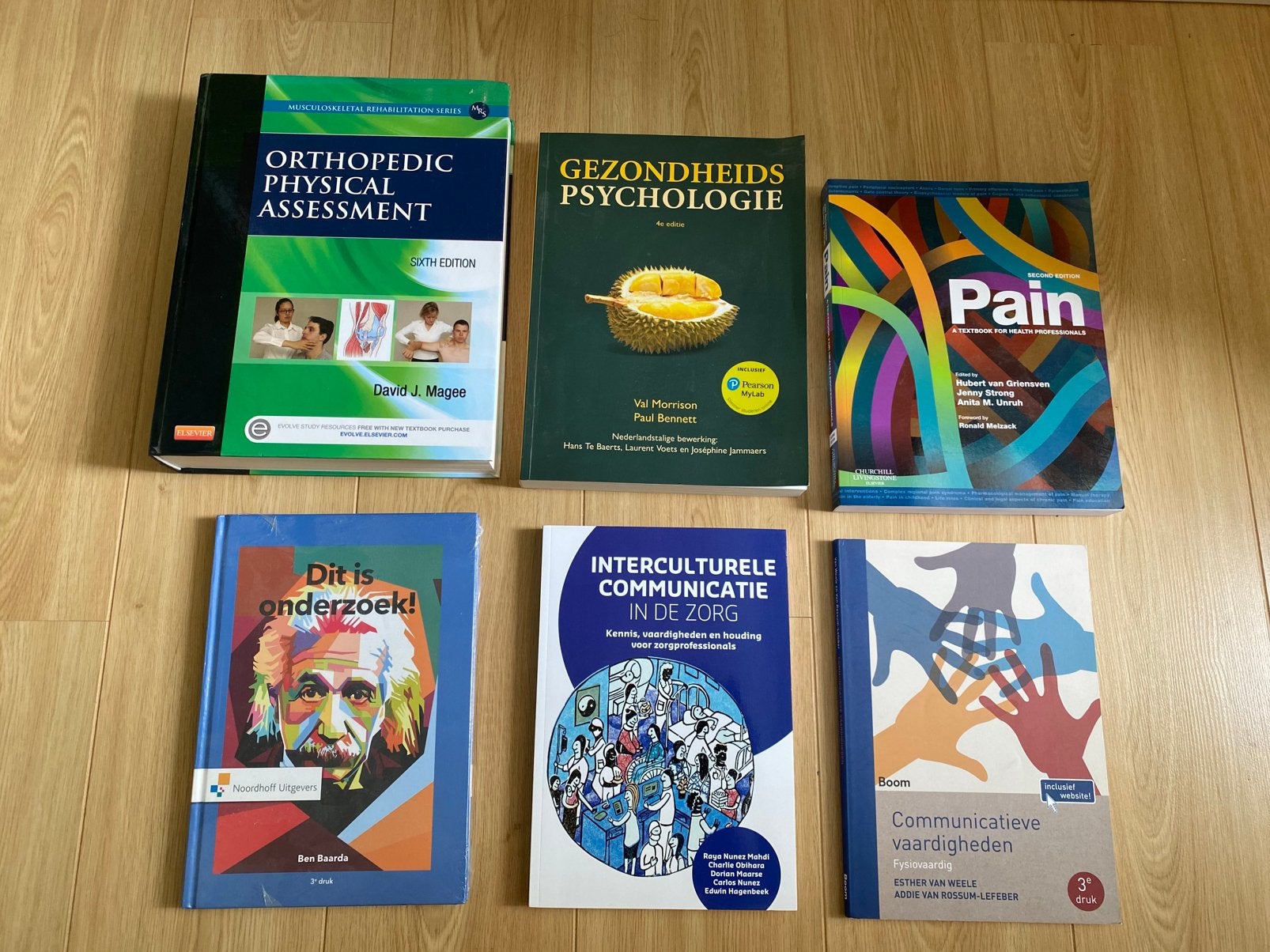 Boekenpakket voor opleiding Fysiotherapie, Boeken, Ophalen of Verzenden, Zo goed als nieuw, HBO