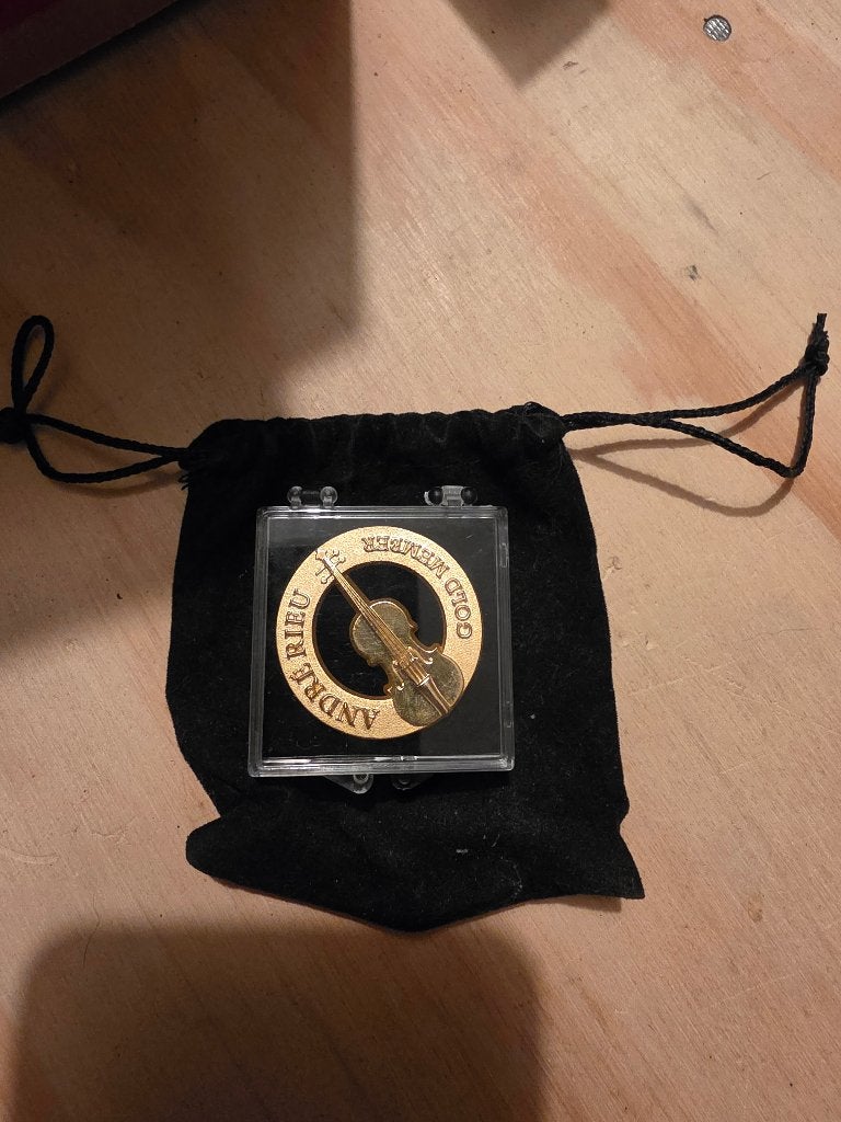 Andre Rieu pin Gold member, Verzamelen, Ophalen of Verzenden, Zo goed als nieuw