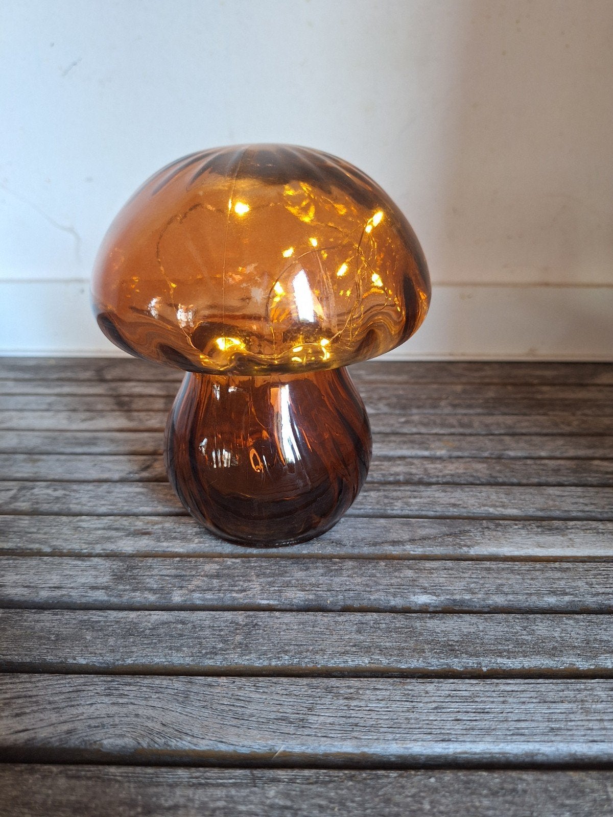Paddestoel lampje met licht, Ophalen, E27 (groot)