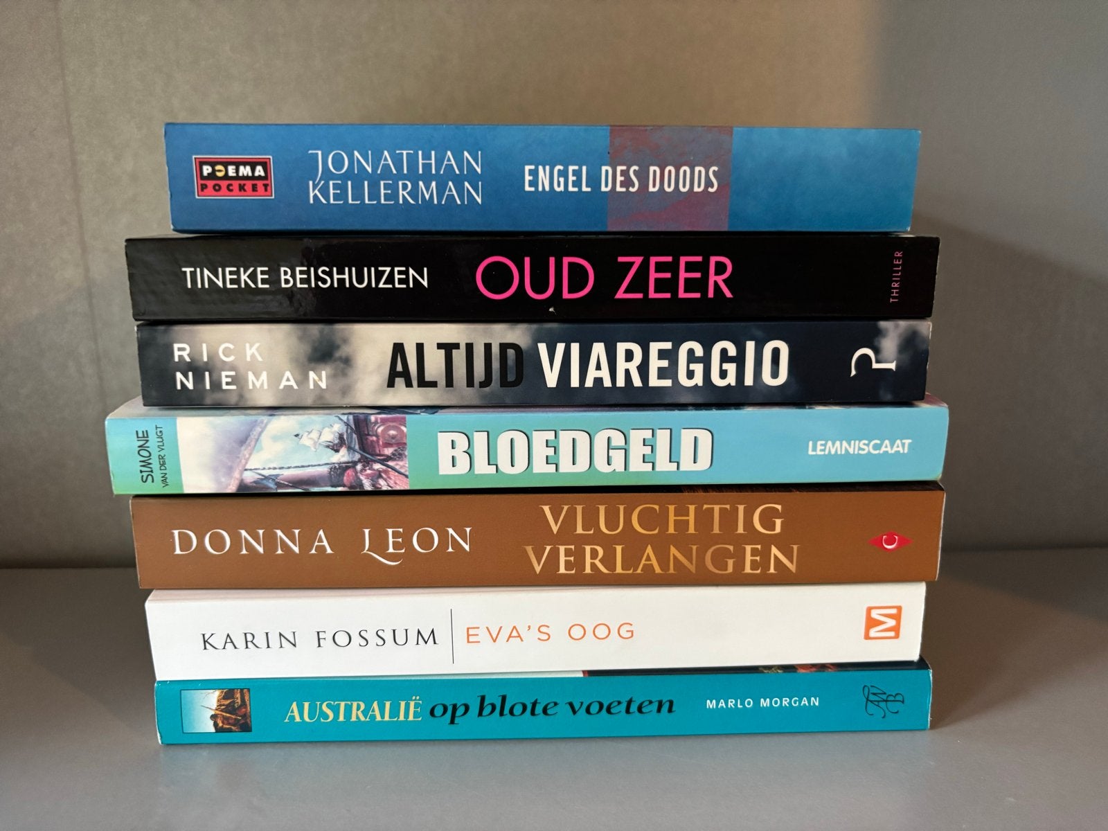 Boekenpakket: Thrillers en Romans (7 stuks), Ophalen of Verzenden, Gelezen, Nederland