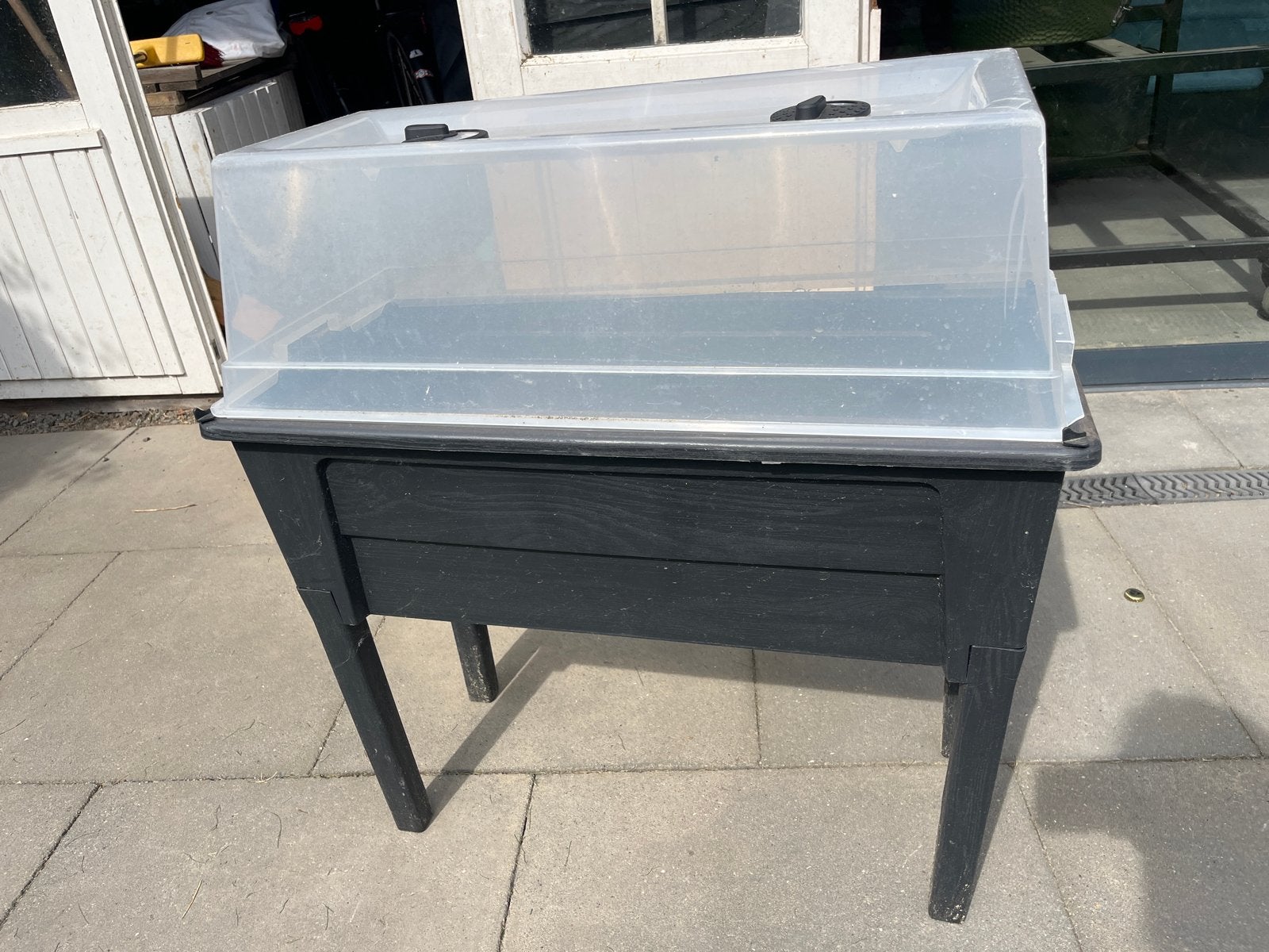 Kweektafel met transparante kap voor planten, Tuin en Terras, Kweekspullen, Ophalen, Zo goed als nieuw, Kweektafel