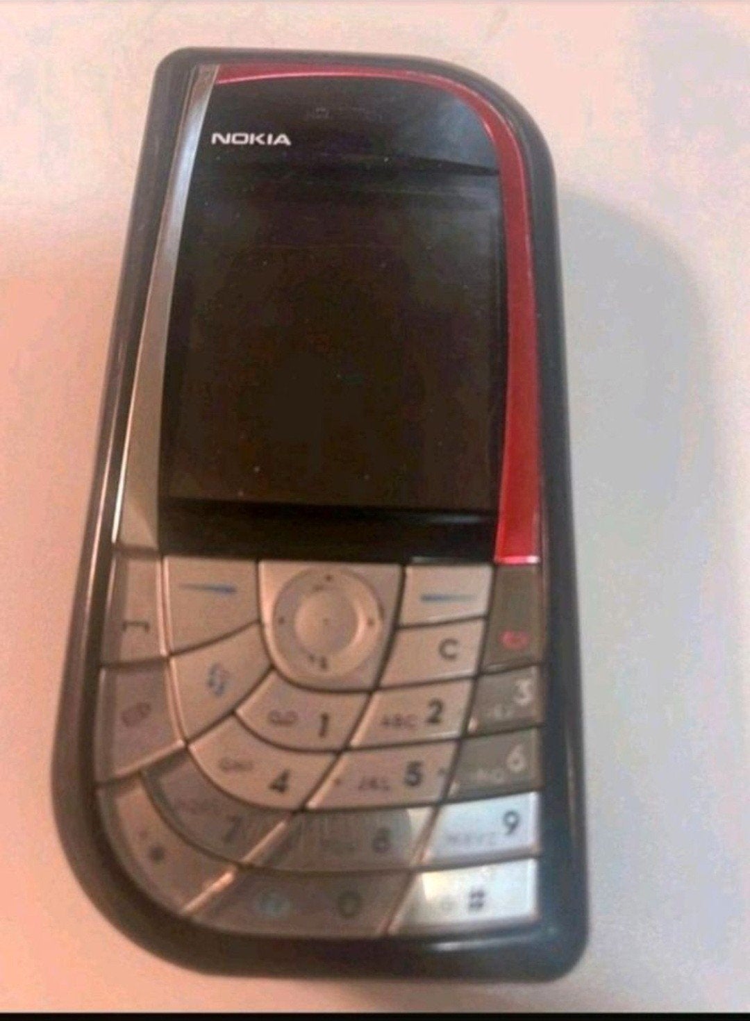 Nokia 7610, Ophalen, Gebruikt, Zwart, Fysiek toetsenbord