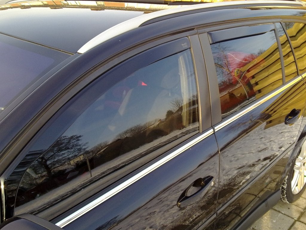 Opel Vectra donkere zijwindschermen raamspoilers visors, Ophalen of Verzenden, Nieuw