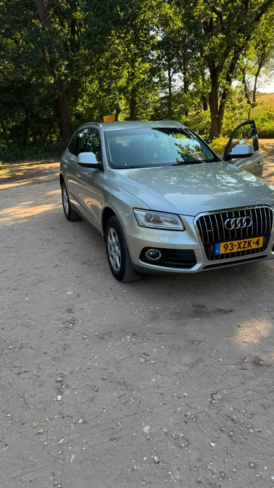 Audi Q5 2.0 Tfsi Quattro 165KW Tiptr 2012 Grijs, Auto's, Audi, 1730 kg, 4 cilinders, Origineel Nederlands, Vierwielaandrijving