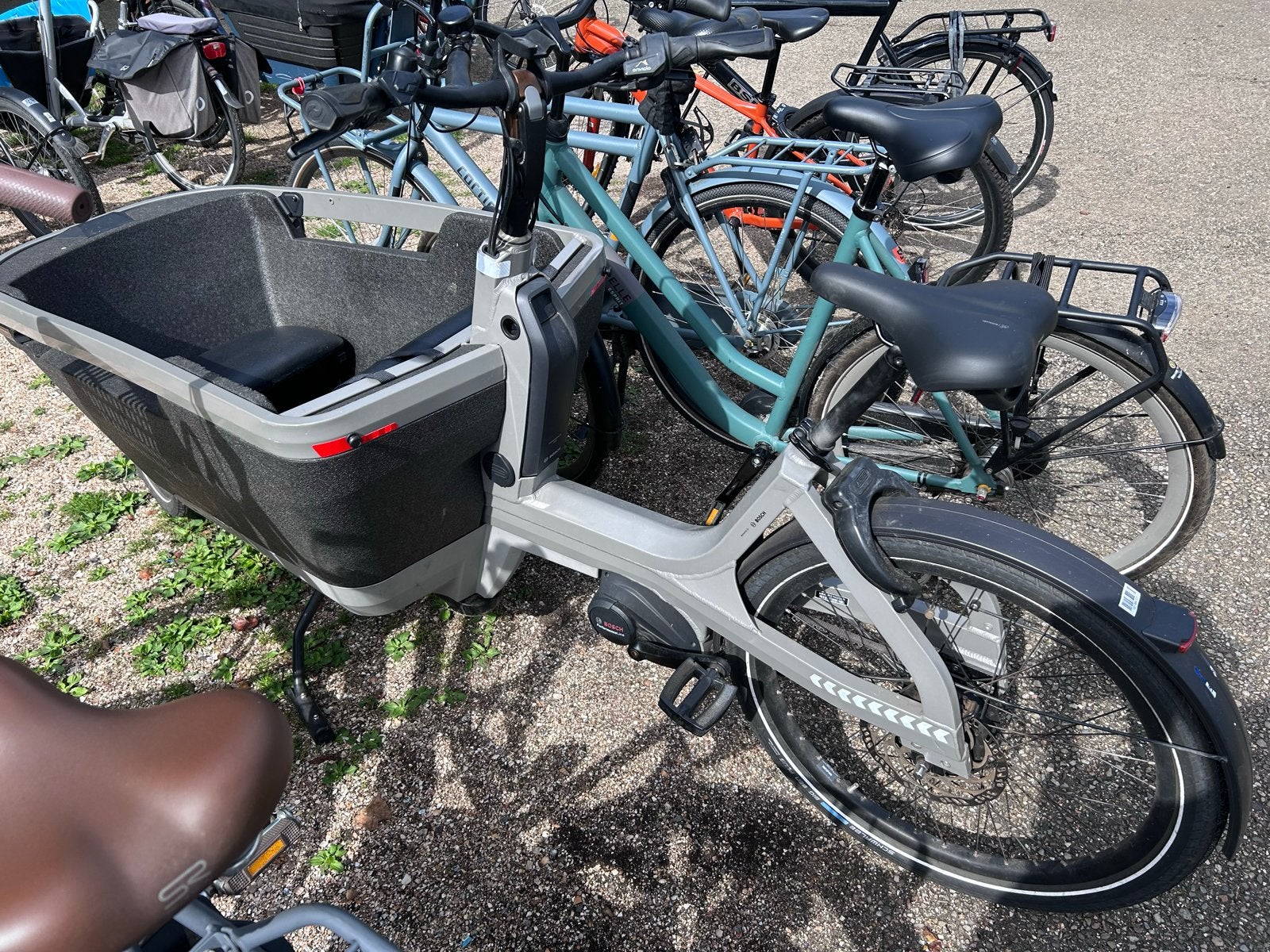 Lovens bakfiets mei 2023, 4 kinderen of meer, Gebruikt, Huif, Trommelrem