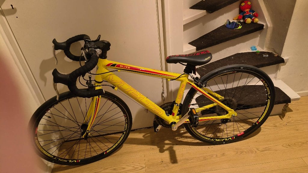 Wielrenfiets 24 inch mooie racefiets, Ophalen, Gebruikt, 24 inch, Handrem