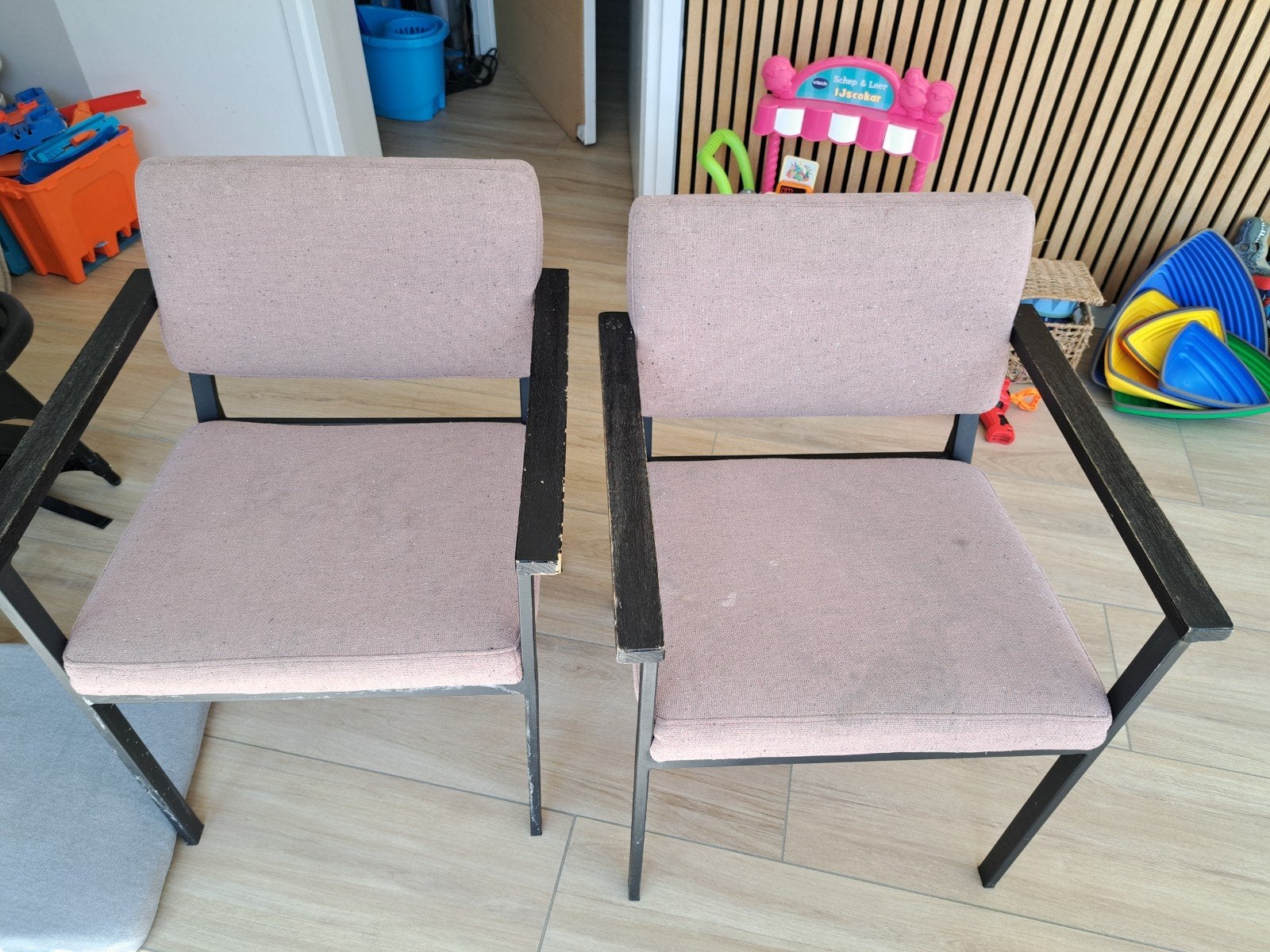 Gratis ophalen  4 Wehkamp Home stoelen, Huis en Inrichting, Ophalen of Verzenden, Gebruikt, Overige kleuren, Twee