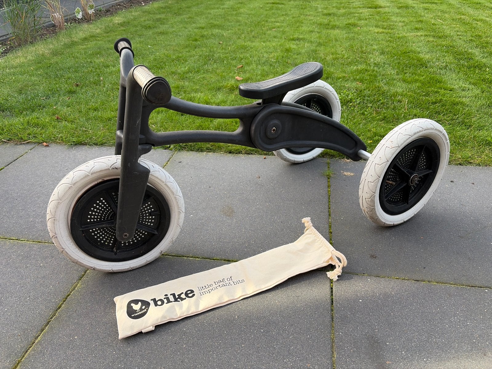 Wishbone Bike 3-in-1 Loopfiets - Zwart, Ophalen, Gebruikt, Loopfiets