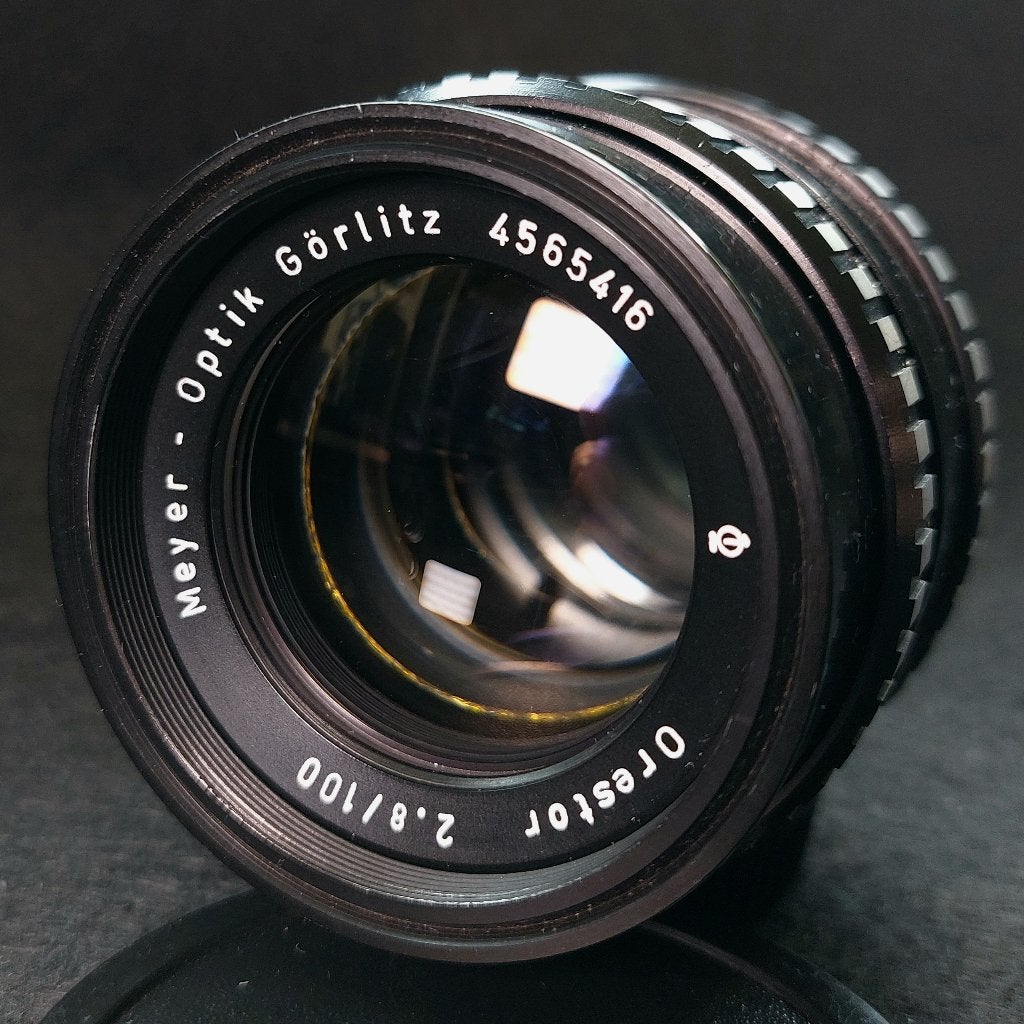 Meyer - Optik Görlitz Orestor 100mm f2.8, Refurbished, Handmatige focus, 100 mm, Overige merken