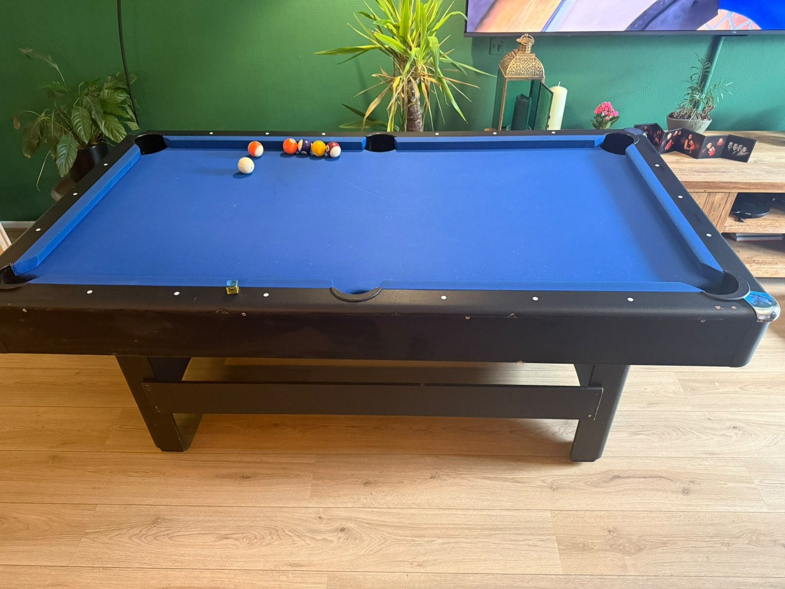 Pooltafel 6FT – Inclusief accessoires, Ophalen, Zo goed als nieuw, Pooltafel