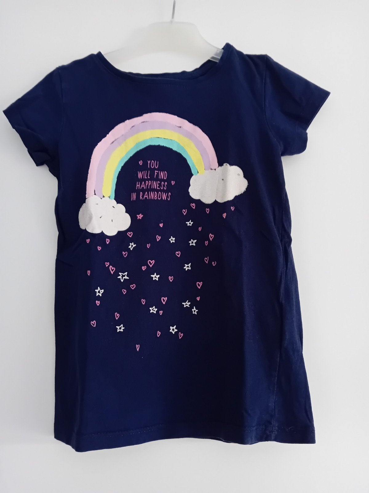 Dopodopo T-shirt maat 116 met regenboogprint, Meisje, Ophalen of Verzenden, Zo goed als nieuw, Dopodopo