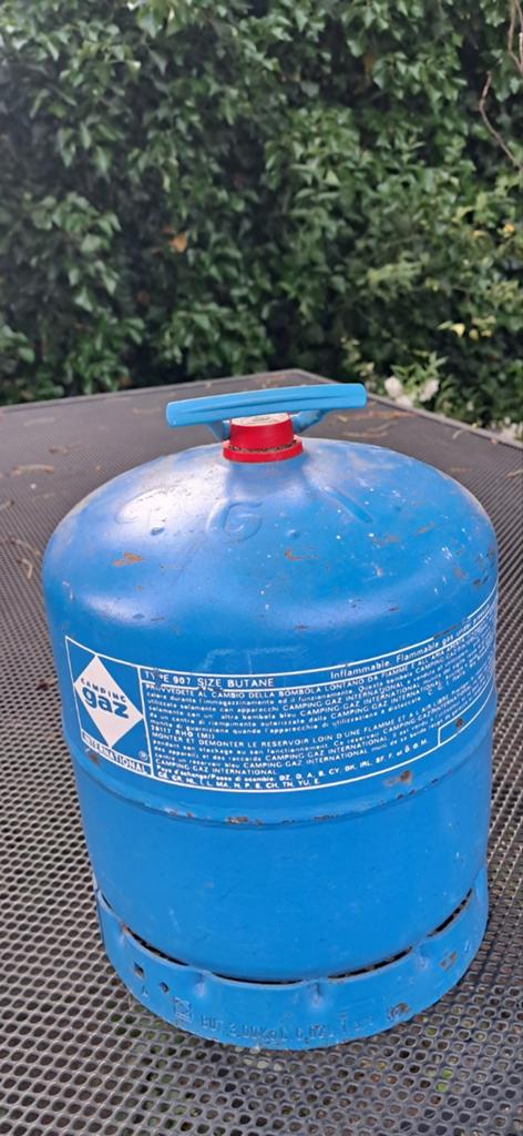 Campingaz gasfles (leeg), Caravans en Kamperen, Kampeeraccessoires, Gebruikt, Ophalen