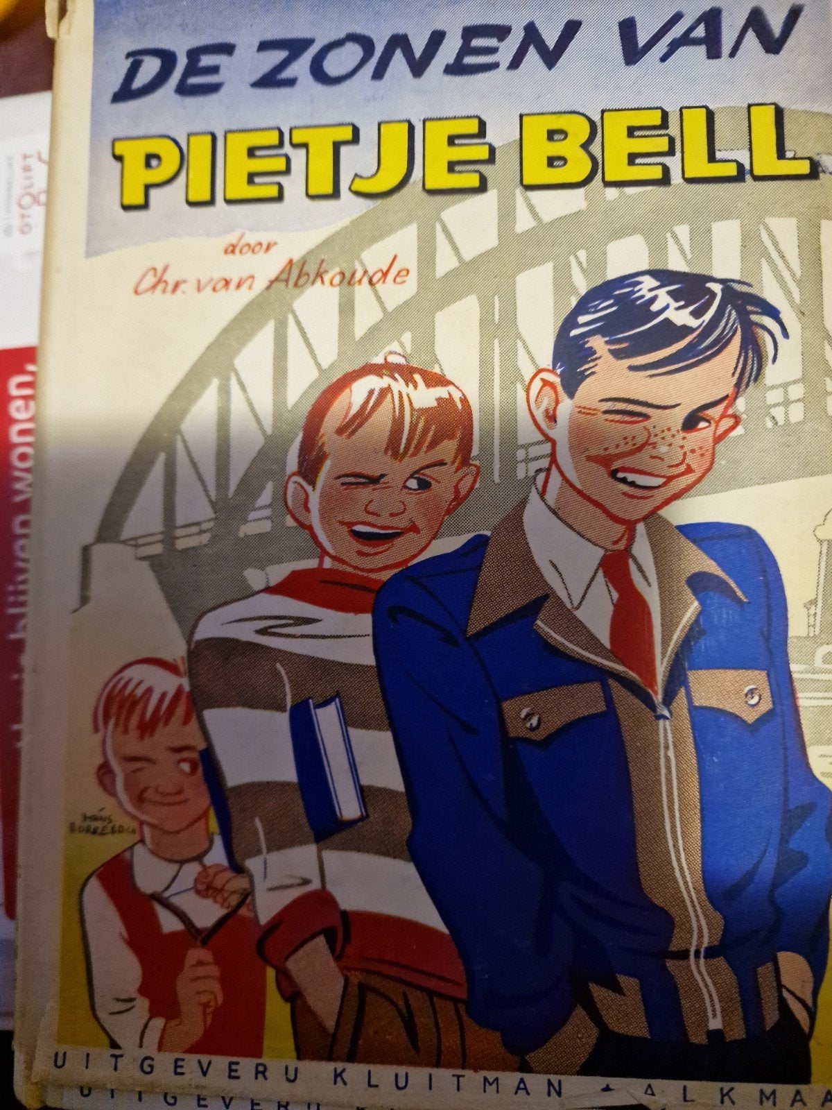 De zonen over Pietje Bell, Boeken, Verzenden, Gelezen, CHR. van Abkoude, Non-fictie