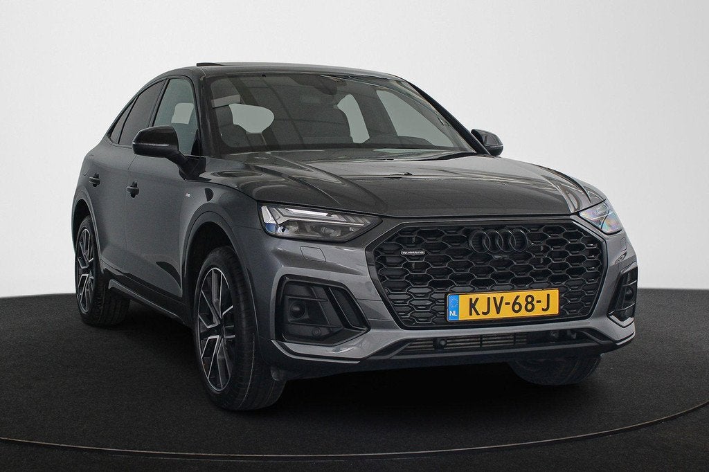 Audi Q5 Sportback 50 TFSI e S Line Panoramadak City & Tour P, Automaat, 14 kWh, Gebruikt, Euro 6