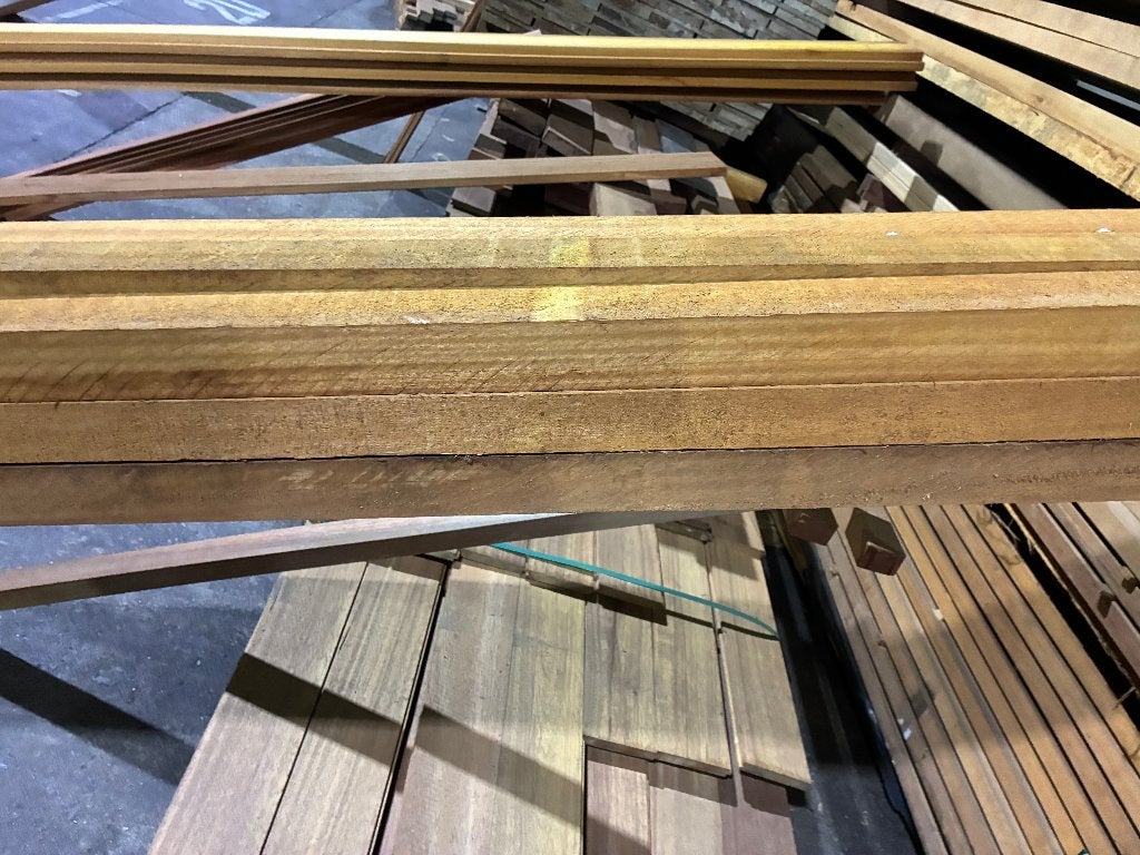Hardhouten latten regels balkjes 52x52mm € 2,01 m1, Ophalen, Overige typen, Nieuw, Hardhout