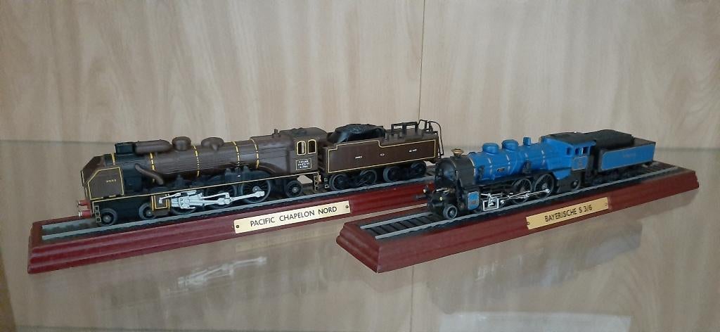 PACIFIC CHAPELON Nord locomotief + BAYERISCHE S 3/6  1:100, Overige merken, Wisselstroom, Locomotief, Ophalen of Verzenden