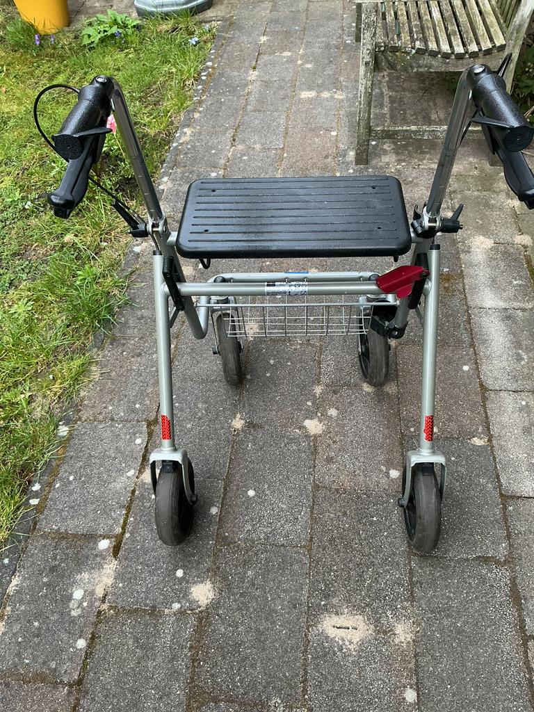 Prima rollator, Ophalen, Gebruikt