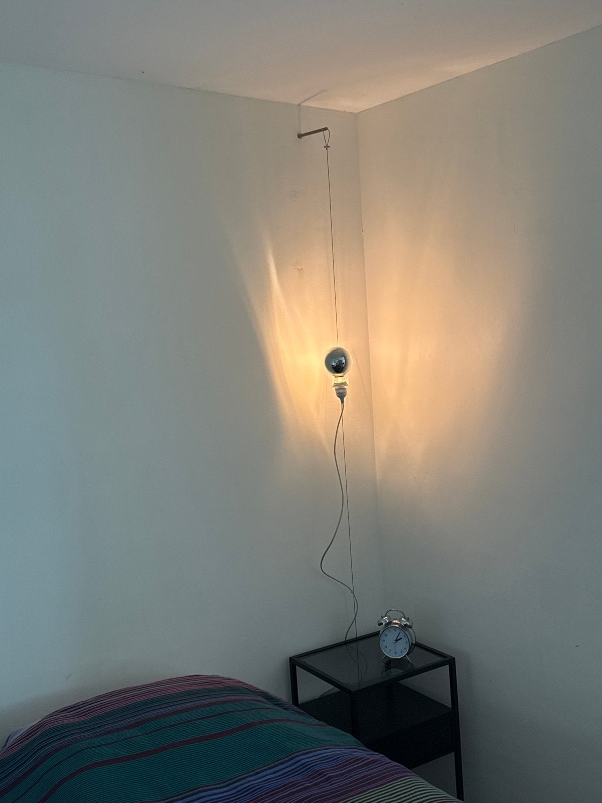 2 Italiaanse design wandlampen, dimbaar en verstelbaar, Ophalen, Gebruikt, E27 (groot), Dimbaar