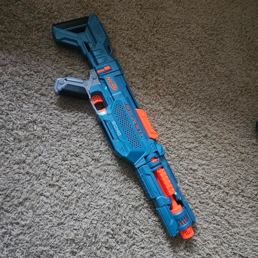 Nerf Elite 2.0 Echo CS-10 Blaster, Ophalen, Zo goed als nieuw
