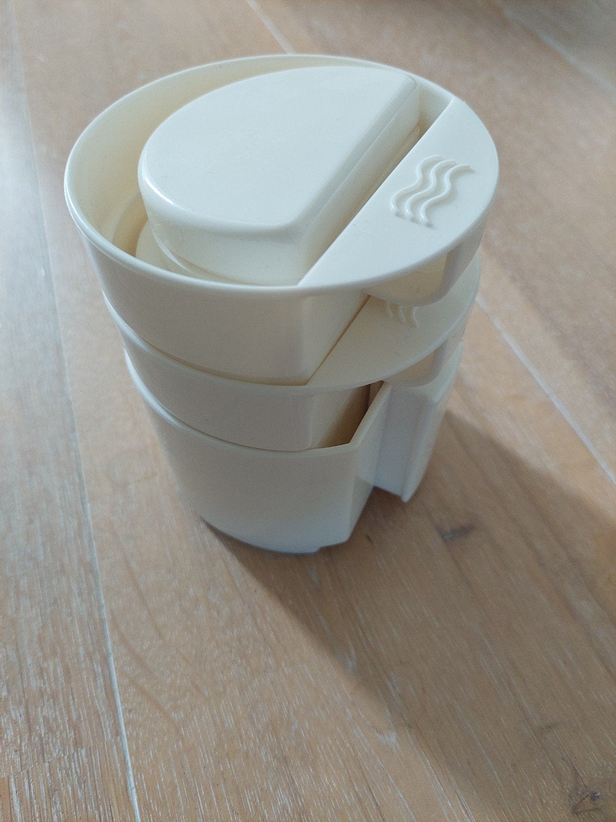 Hele compacte koffiemaker voor 2 personen van kunsstof, Ophalen of Verzenden